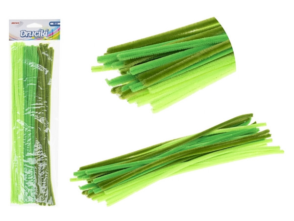 Druciki kreatywne DR37 odcienie zielonego Brewis